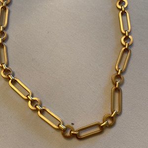 Chicos like new gold long necklace
